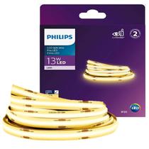 Fita Led Philips COB 5 Metros 13w 24v Luz Quente 3000k 1050lm/m Fita Led Philips COB 5 Metros 13w 24v Luz Quente 3000k 1050lm/m
