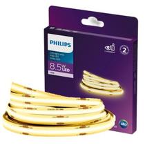 Fita Led Philips COB 5 Metros 8.5w 24v Luz Quente 3000k 720lm/m