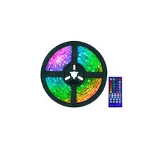 Fita led rgb 5050 60leds ip65 12v 5 metros com controle - aaa top Fita led rgb 5050 60leds ip65 12v 5 metros com controle - aaa top