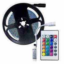 Fita LED RGB 5050 60lm 5 metros IP65 com Controladora FIT-018 PCI