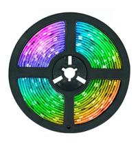 Fita Led Rgb 5050 Colorida 5M + Controle + Fonte Fita Led Rgb 5050 Colorida 5M + Controle + Fonte