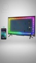 Fita LED RGB 5050 USB Bluetooth Para Monitor e TV