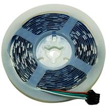 Fita Led RGB Digital WS2811 Zendel 12V 150 Leds 2,5m 366 Efeitos Branca Fita Led RGB Digital WS2811 Zendel 12V 150 Leds 2,5m 366 Efeitos Branca