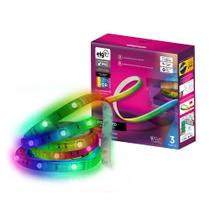 Fita LED RGB Inteligente, Wi-Fi, Dimerizável, Bluetooth, Comando de Voz Alexa Google Assistant, 3 Metros, SHFL200, ELG Fita LED RGB Inteligente, Wi-Fi, Dimerizável, Bluetooth, Comando de Voz Alexa Google Assistant, 3 Metros, SHFL200, ELG