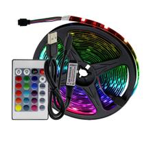 Fita Led RGB USB Rolo 3m 30 Led/m Prova D'água Ip65 TV/PC