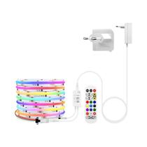 Fita LED RGBIC COB 12V Tuya Smart WIFI Alexa Google Dreamcolor Neon Rope Luz Ambiente Com Efeito
