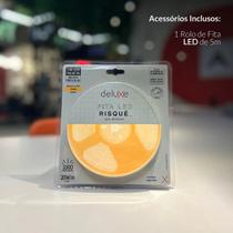 Fita Led Risque Branco Quente 2700k 5m 12v 20w Ip20 Avant Fita Led Risque Branco Quente 2700k 5m 12v 20w Ip20 Avant