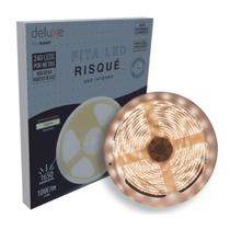 Fita Led Risque IP20 10W/M 240 Leds/M C/5M 12V 6500K Avant