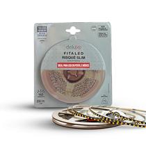 Fita Led Risque Slim 8w 6500k Branco Frio 5 Metros 12v Ip20 180 Leds/m Cod: 297261342 Deluxe By Avant