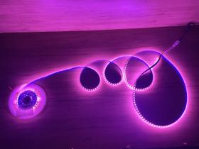 Fita LED Rosa Azul 120 LEDs Rolo 5 metros 12V