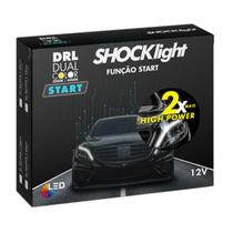 Fita Led Shocklight Dual Color 2 Estágios DRL/Pisca 30cm 6000K/3000K Função START