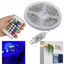 Fita Led Smart Aplicativo Celular 10 Metros Fio de Fada Cores RGB Ajustavel Pisca pisca Decoraçao Natal Gesso Sanca Casa Estante Escada Entrada Luzes