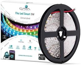 Fita Led Smart Dimerizável RGB 5M 5W 12V Alexa-Google Assistente Gaya