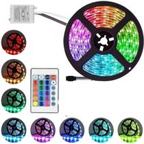 Fita Led Smart RGB Colorida TV e Monitor 5 metros Bluethooth