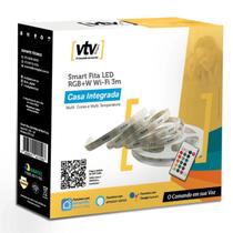 Fita LED Smart WI-FI RGB Comandode Voz Alexa Google VTV