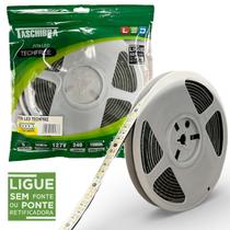 Fita Led SMD 5 Metros 20w/m 240 Leds Quente 3000K 127V IP65 Fita Led SMD 5 Metros 20w/m 240 Leds Quente 3000K 127V IP65