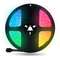 Fita led smd 5050 12v 7,2w/m 300 led rgb ip65 externa 5 metros galaxy Fita led smd 5050 12v 7,2w/m 300 led rgb ip65 externa 5 metros galaxy