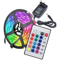 Fita LED SMD 5050 RGB 16 Cores com Controle IP65 Zem