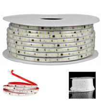 Fita LED SMD 6500K 127V 100 Metros Plug Conector Fita Dupla Face Perfil Sanca Gesso Quarto Sala Iluminaçao Comercial Residencial Multiuso Fita LED SMD 6500K 127V 100 Metros Plug Conector Fita Dupla Face Perfil Sanca Gesso Quarto Sala Iluminaçao Comercial Residencial Multiuso