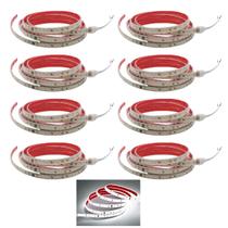 Fita Led SMD 6500K 127V 3 Metros Plug Conector Kit 8 Unidades Fita Dupla Face Sanca Perfil Gesso Recepçao Ambiente Interno Externo Sala Jardim Quintal Fita Led SMD 6500K 127V 3 Metros Plug Conector Kit 8 Unidades Fita Dupla Face Sanca Perfil Gesso Recepçao Ambiente Interno Externo Sala Jardim Quintal