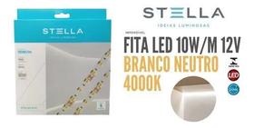 Fita Led Stella 10w/m Branco Neutro 4000k 12v Sth7814/40