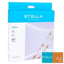 Fita Led Stella Eco 5w/m 12V Ip20 5m 6500K Branco Frio