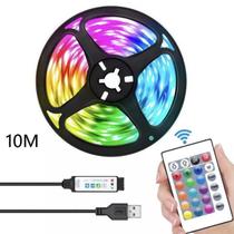 Fita Led Ultra Rgb Colorida 5M /10M/ 15M Rgb Controle Remoto