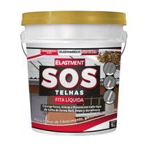 Fita Líquida DryLevis 900g Impermeabilizante Elástico para Telhas, Fissuras e Trincas