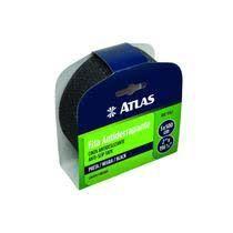 Fita Lixa Antiderrapante Escada Preta 50mm X 5mts - Atlas