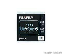 Fita LTO-6 Ultrium Fujifilm Data Cartridge 2.50TB/6.25TB