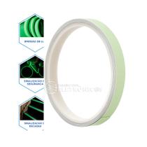 Fita Luminosa Fluorescente 1,5cm x 5m Brilha no Escuro Autoadesiva JD32
