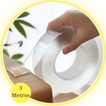 Fita Mágica Dupla Face Fixa Extra Forte Lavável E Reutilizável