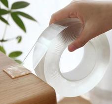 Fita Magica Dupla Face Super Forte Lavável Gel Auto Colante Lucky Bazar Fita Magica Dupla Face Super Forte Lavável Gel Auto Colante Lucky Bazar