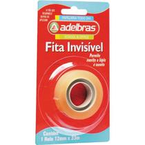 Fita Magica Invisivel 12Mmx33Mts.(Ind.) Adelbras