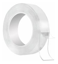 Fita Mágica Nano Adesiva Dupla Face Cola Objetos Parede 3 metros