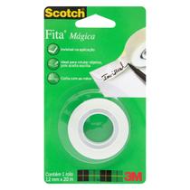Fita Magica Scoth 12 mm X 20 m - 3M