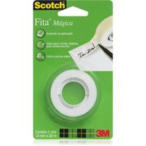 Fita Mágica Transparente 19mm x 20m 3M