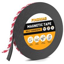 Fita magnética FINDMAG de 15 pés com adesivo forte de 1,2 cm de largura Fita magnética FINDMAG de 15 pés com adesivo forte de 1,2 cm de largura