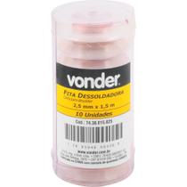Fita/Malha Dessoldadora 2,5mm x 1,5m Vonder