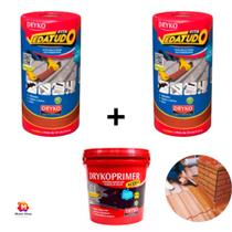 Fita Manta Asfáltica 30cm 2un + Primer Asfáltico 3,6 Kit Aplicação Fita Metalizada Telha Vedatudo Fita Manta Asfáltica 30cm 2un + Primer Asfáltico 3,6 Kit Aplicação Fita Metalizada Telha Vedatudo