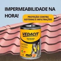 Fita Manta Asfaltica Adesiva Multiuso 20 Cm X 10m Vedacit