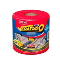 Fita Manta Asfáltica Aluminizada 15cm X 10m Fita Auto Adesiva Vedatudo Dryko Impermeabilização