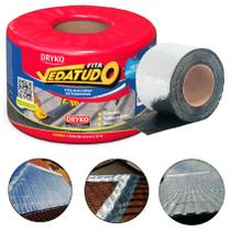 Fita manta asfáltica auto adesiva aluminizada multiuso 10 cm x 10 m - VEDATUDO - Dryko