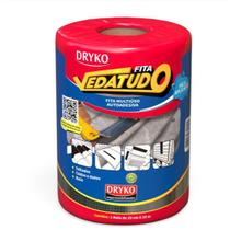 Fita Manta Asfáltica Auto Adesiva Aluminizada Multiuso 20cm x 10 m Vedauto-Dryko