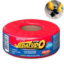 Fita manta asfáltica auto adesiva aluminizada multiuso 5 cm x 10 m - Vedatudo - Dryko