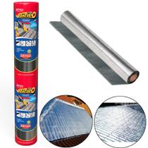 Fita manta asfáltica auto adesiva aluminizada multiuso 90 cm x 10 m - Vedatudo Fita manta asfáltica auto adesiva aluminizada multiuso 90 cm x 10 m - Vedatudo