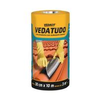 Fita Manta Asfáltica Vedacit 30cm 10mt Multiuso Vedatudo
