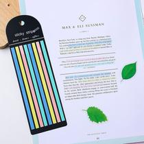 Fita Marca Texto Adesiva Colorido Para Marca Páginas Anotações
