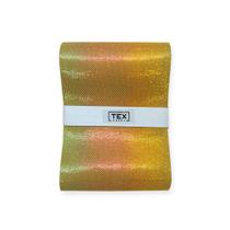 Fita material sintético Amarelo Arco-Íris Ref F413