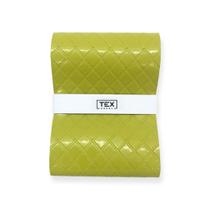 Fita material sintético Matelassê Verde Cítrico Ref F307N